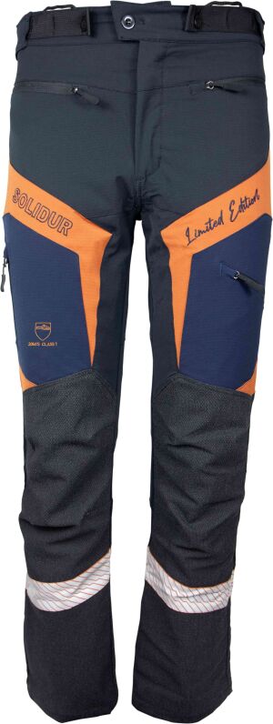 Solidur CLIMB LE Class 1 Type A Chainsaw Trousers CLPAUE24M<br />Retail Price &pound;254.00 ex. VAT<br />Sizes S - XL